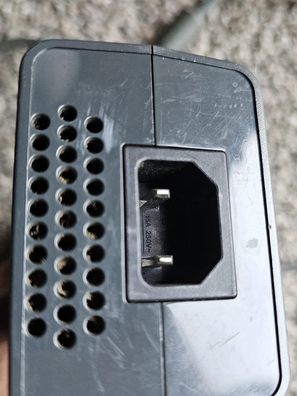 Microsoft Black Xbox 360 Replacement AC Power Brick